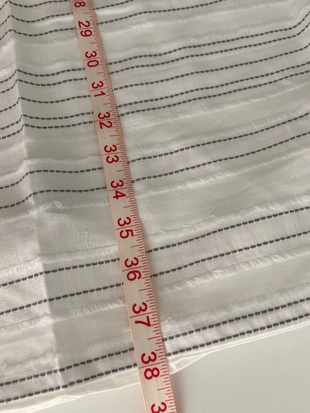 King size Set 2 shams Pillowcases Cotton White Grey Stripe Texture Collection